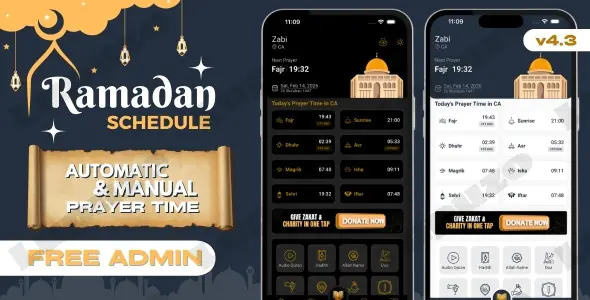 Zabi Islamic Flutter & Android ISO App
